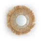 Miroir en Raphia avec Franges